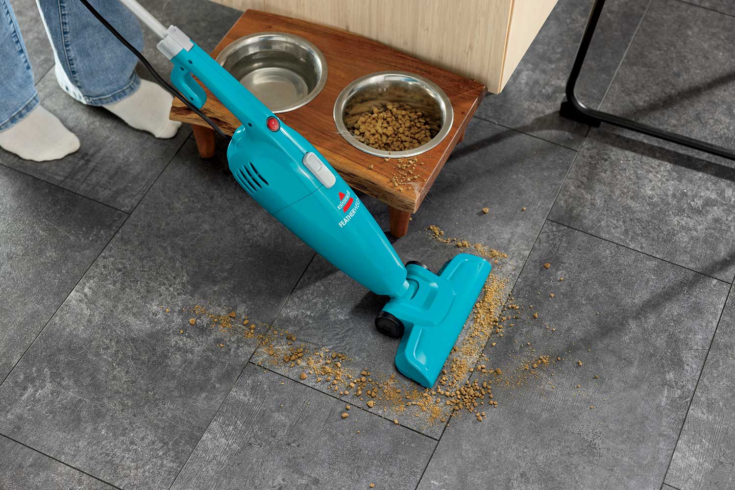  Switching between carpet and hard flooring