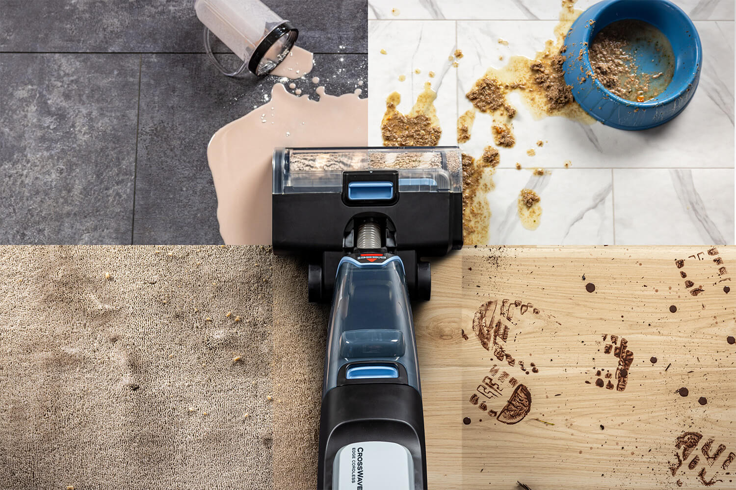 Multi-surface cleaning