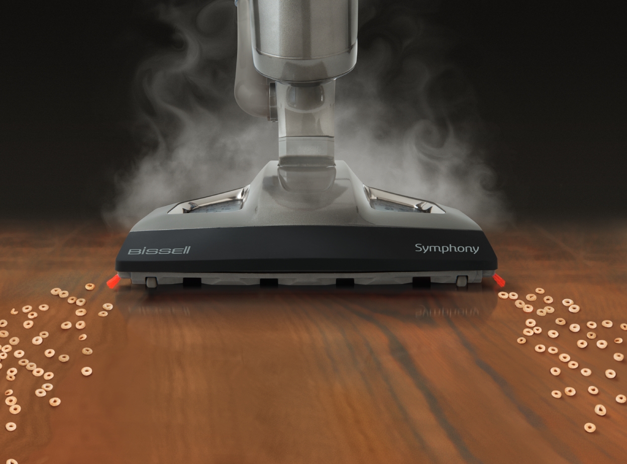 ビッセルバック&スチームシンフォニー Symphony™ All-in-One Vacuum & Sanitizing Steam Mop 1132 | NLA