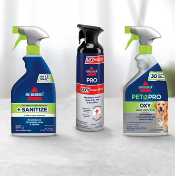 BISSELL® formulas lift even the toughest stains