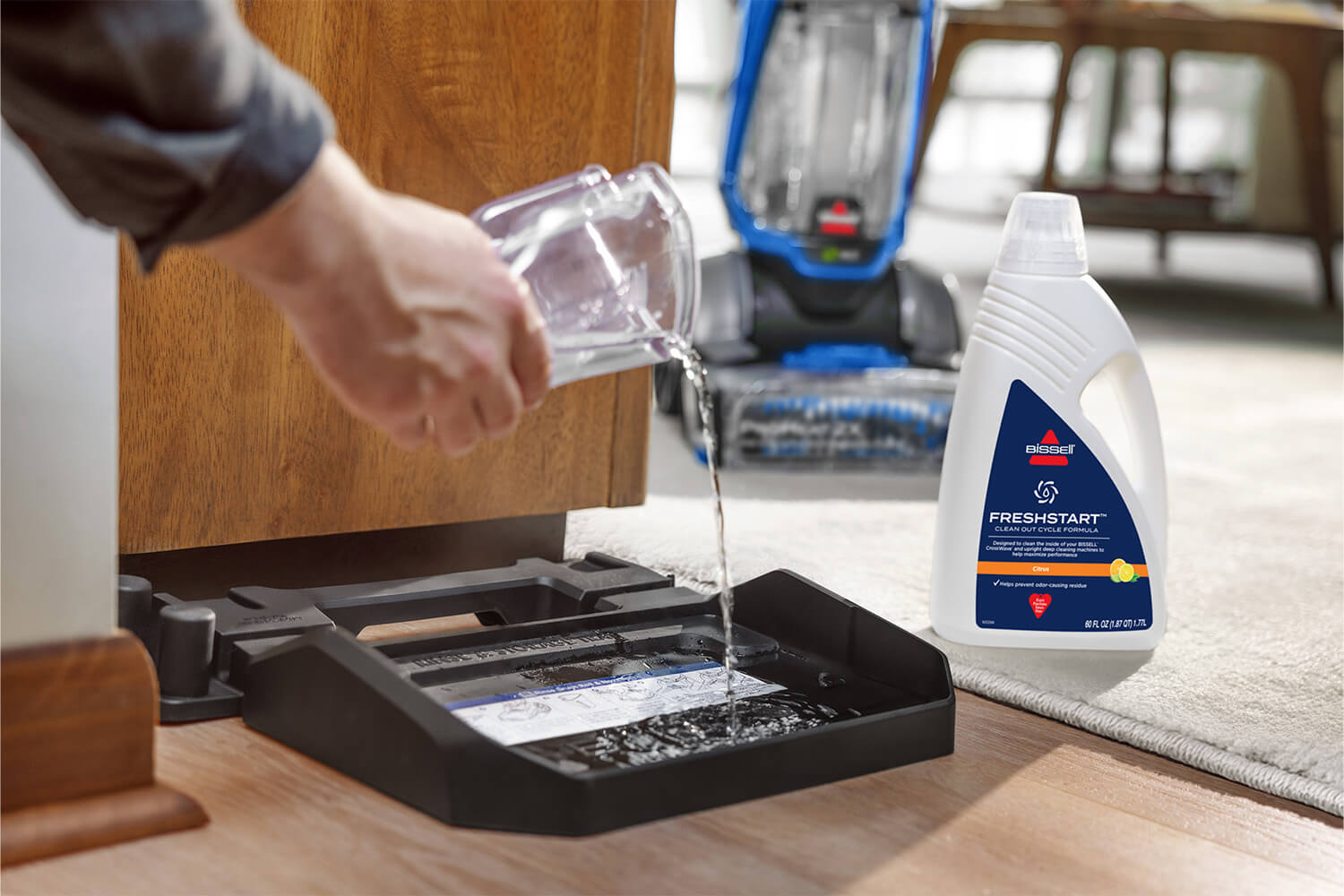 FreshStart™ maintains machine performance