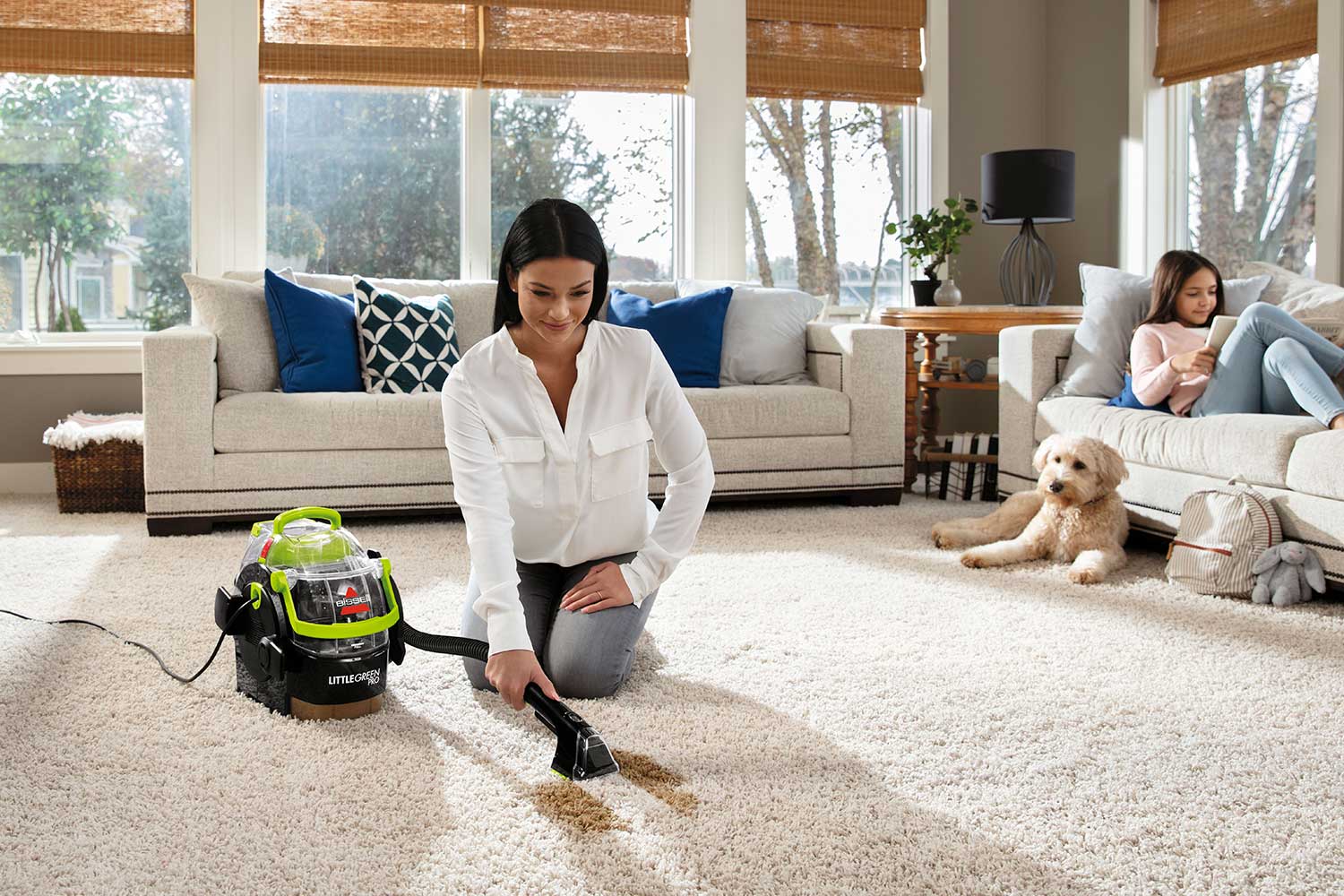 Little Green® Pro 2505 | BISSELL® Portable Carpet Cleaner