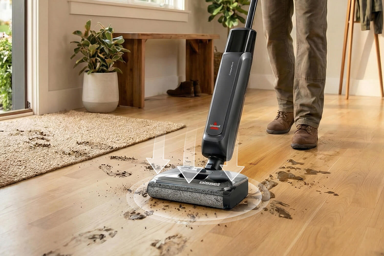 Clean under furniture