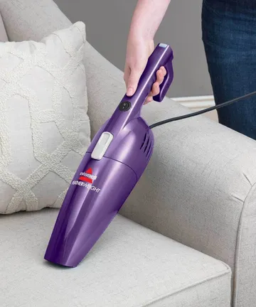 Using FeatherWeight Stick Vac as a hand vac to vacuum couch cushion