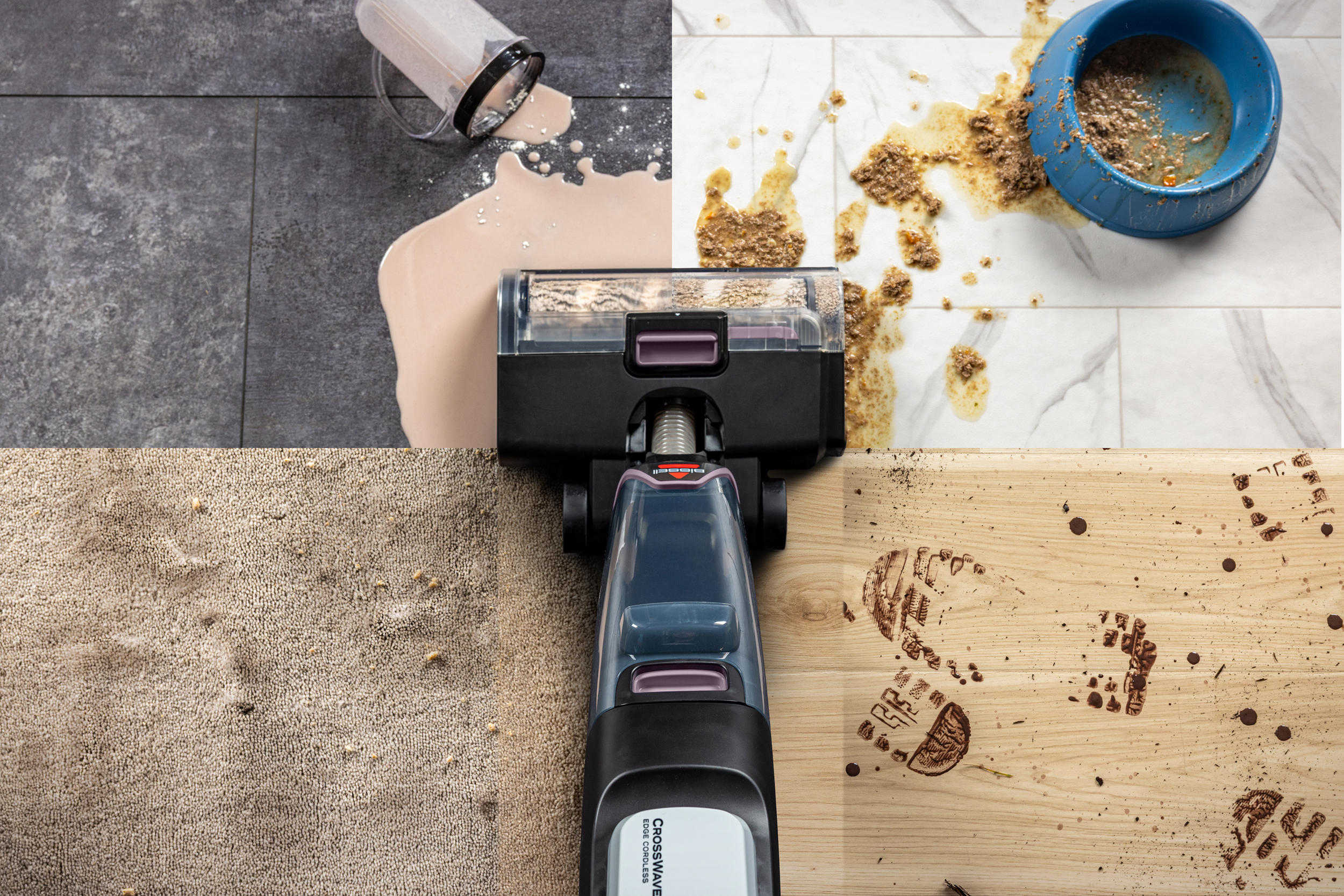 Multi-surface cleaning