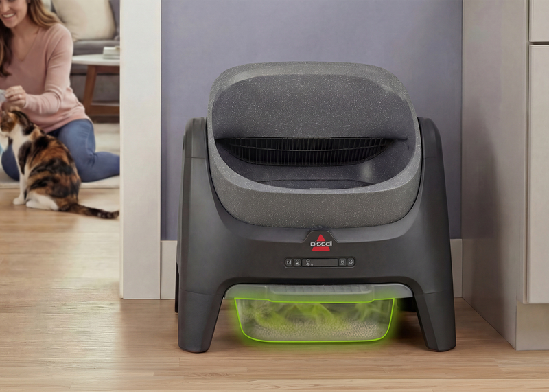 CleanWell blocking odors from litter box for 21 days