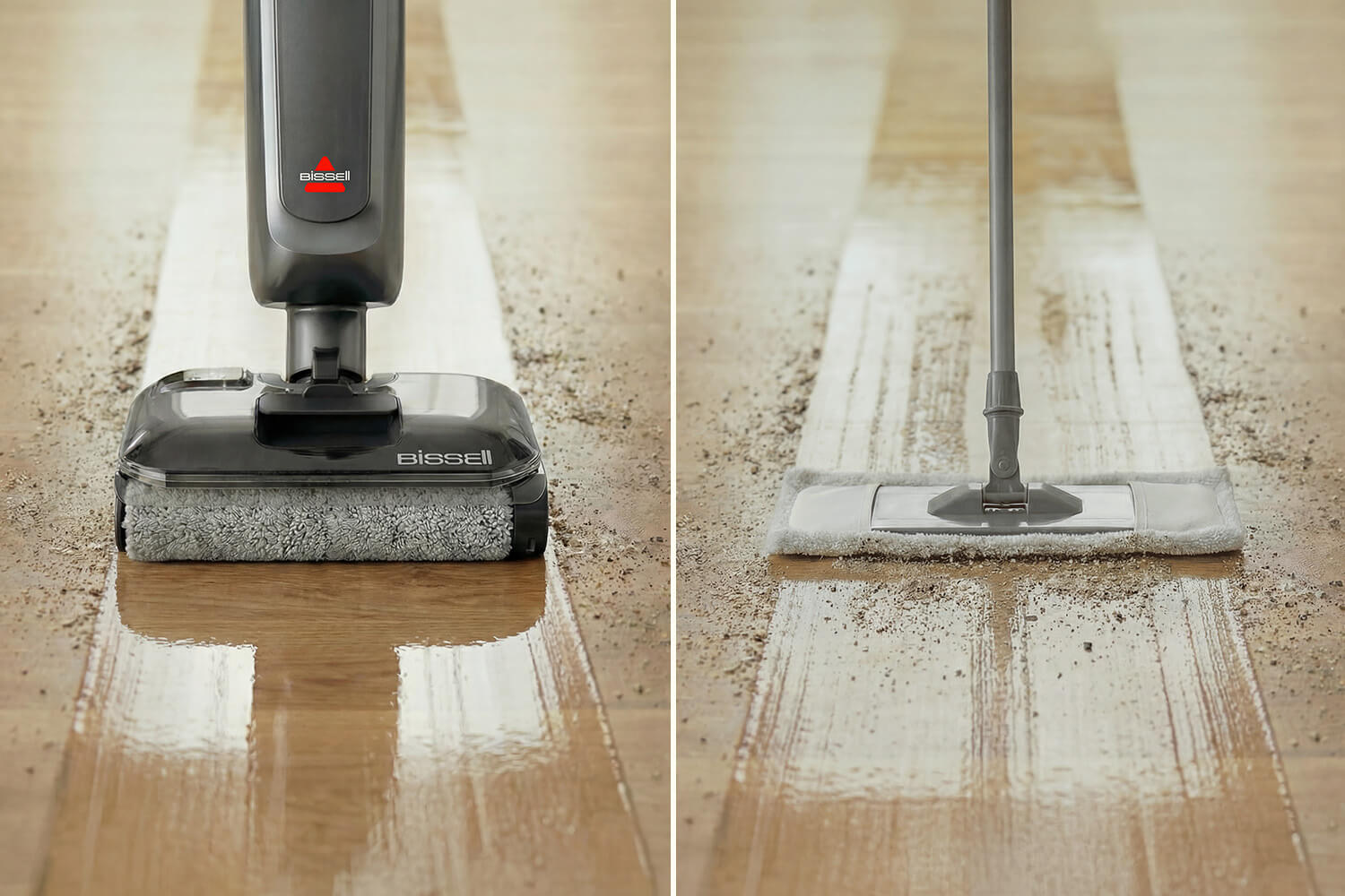 Vacuum mop combo