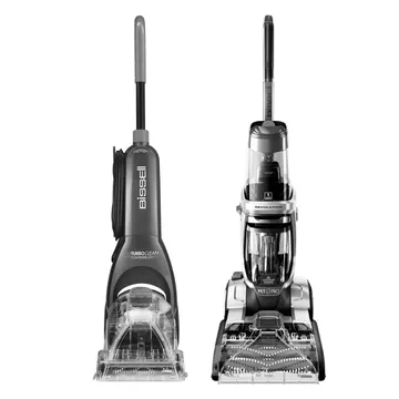 TurboClean and ProHeat 2X Revolution Upright Carpet Cleaners.