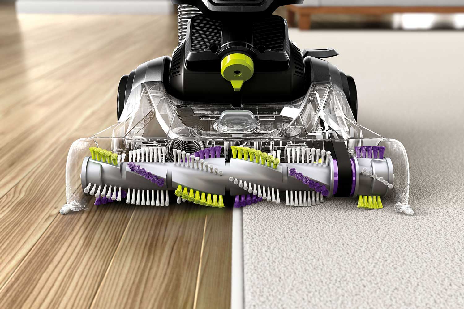 Triple Action™ brush roll