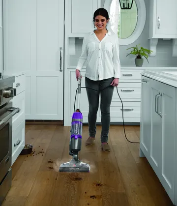 Vacuum, steam or do both together