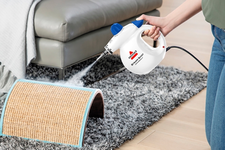 SteamShot handheld stamer cleaning pet toys