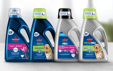 BISSELL® carpet shampoos